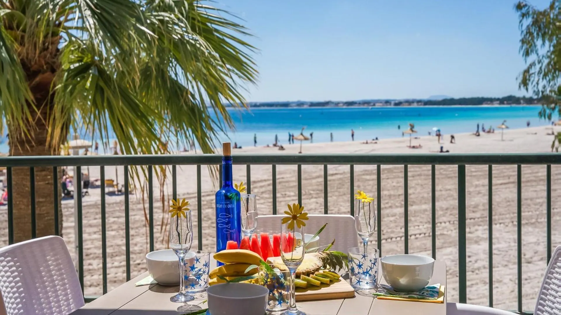 Charming Sea View Apartment In Alcudia 0*,  Spanyolország